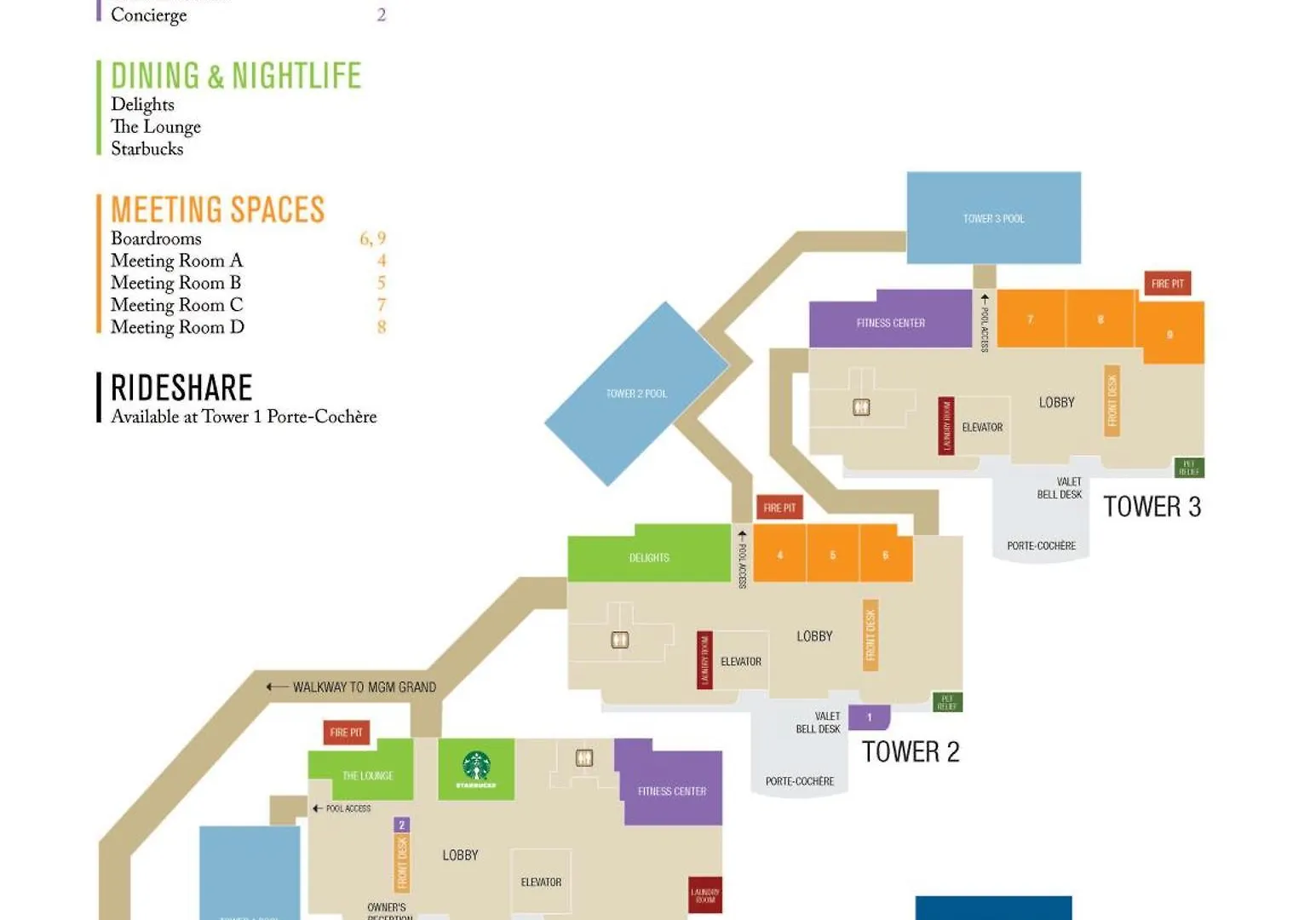 Signature 2Br3Ba F1 View Balcony Ste 17-801 And 03 Las Vegas 0*,